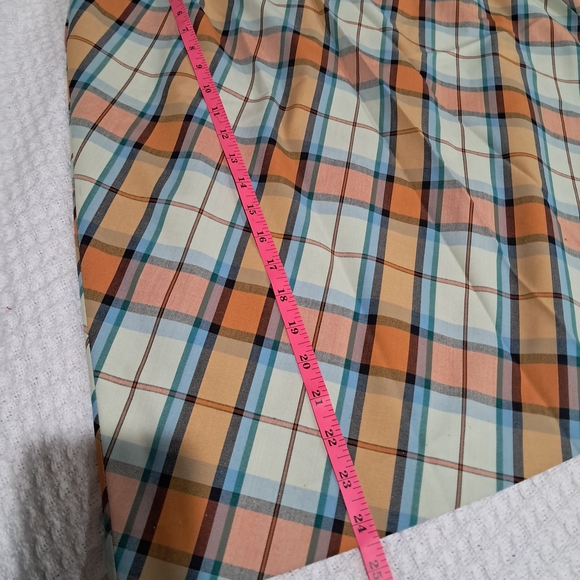 True Vintage 60s/70s Sears Plaid Skirt | Preppy A- line Midi - Picture 4 of 14